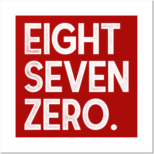 EightSevenZero. Posters and Art